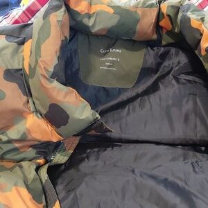 Club Room Camouflage Puffer Jacket